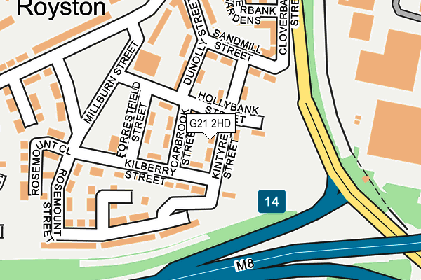 G21 2HD map - OS OpenMap – Local (Ordnance Survey) G21 2HD map - OS OpenMap – Local (Ordnance Survey)