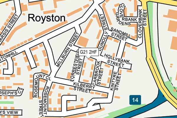 G21 2HF map - OS OpenMap – Local (Ordnance Survey) G21 2HF map - OS OpenMap – Local (Ordnance Survey)