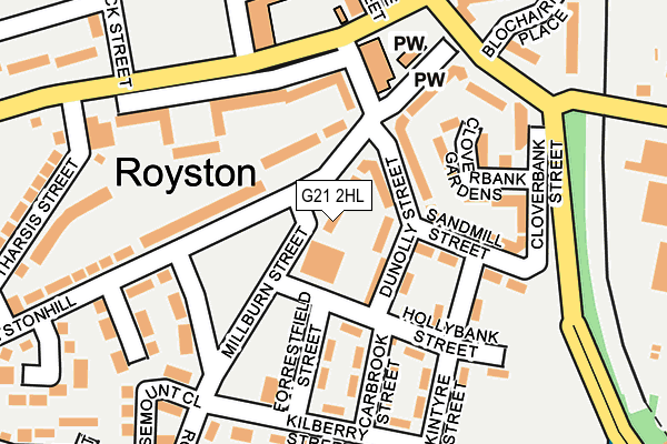 G21 2HL map - OS OpenMap – Local (Ordnance Survey) G21 2HL map - OS OpenMap – Local (Ordnance Survey)