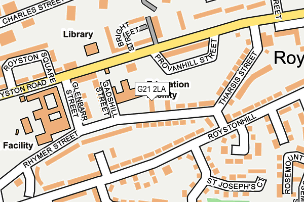 G21 2LA map - OS OpenMap – Local (Ordnance Survey) G21 2LA map - OS OpenMap – Local (Ordnance Survey)