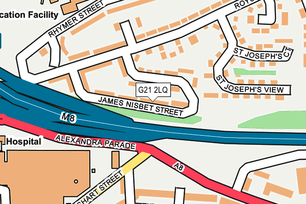 G21 2LQ map - OS OpenMap – Local (Ordnance Survey) G21 2LQ map - OS OpenMap – Local (Ordnance Survey)