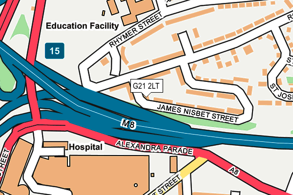 G21 2LT map - OS OpenMap – Local (Ordnance Survey) G21 2LT map - OS OpenMap – Local (Ordnance Survey)