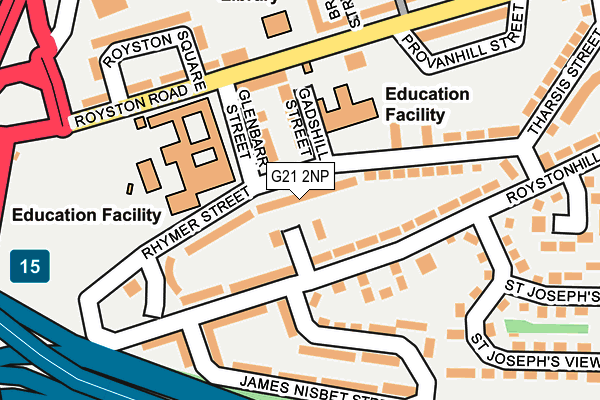 G21 2NP map - OS OpenMap – Local (Ordnance Survey) G21 2NP map - OS OpenMap – Local (Ordnance Survey)