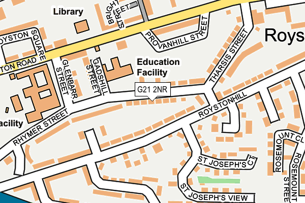 G21 2NR map - OS OpenMap – Local (Ordnance Survey) G21 2NR map - OS OpenMap – Local (Ordnance Survey)