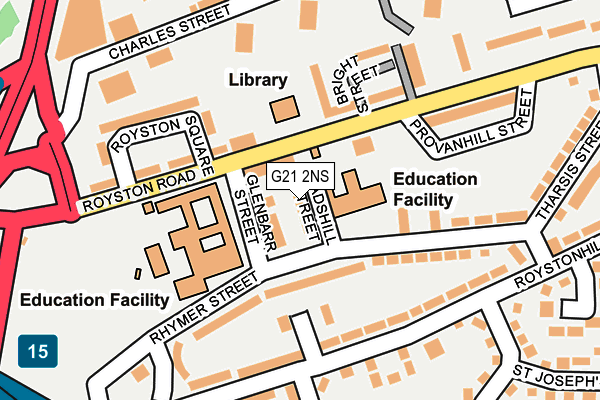 G21 2NS map - OS OpenMap – Local (Ordnance Survey) G21 2NS map - OS OpenMap – Local (Ordnance Survey)