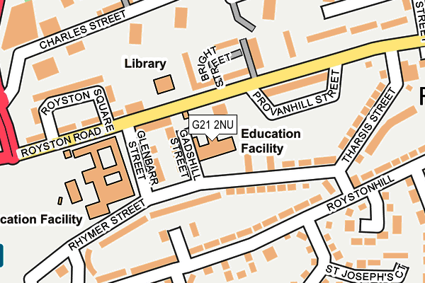 G21 2NU map - OS OpenMap – Local (Ordnance Survey) G21 2NU map - OS OpenMap – Local (Ordnance Survey)
