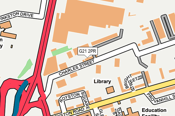 G21 2PR map - OS OpenMap – Local (Ordnance Survey) G21 2PR map - OS OpenMap – Local (Ordnance Survey)