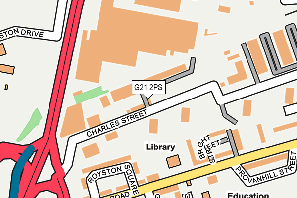 G21 2PS map - OS OpenMap – Local (Ordnance Survey) G21 2PS map - OS OpenMap – Local (Ordnance Survey)
