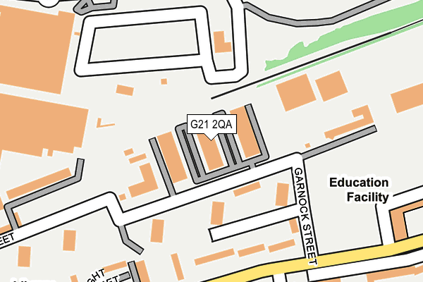 G21 2QA map - OS OpenMap – Local (Ordnance Survey) G21 2QA map - OS OpenMap – Local (Ordnance Survey)