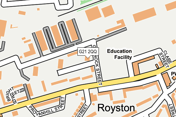 G21 2QQ map - OS OpenMap – Local (Ordnance Survey) G21 2QQ map - OS OpenMap – Local (Ordnance Survey)