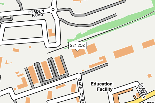 G21 2QZ map - OS OpenMap – Local (Ordnance Survey) G21 2QZ map - OS OpenMap – Local (Ordnance Survey)