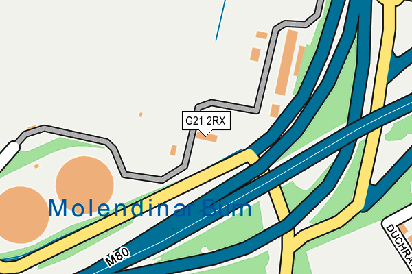 G21 2RX map - OS OpenMap – Local (Ordnance Survey) G21 2RX map - OS OpenMap – Local (Ordnance Survey)
