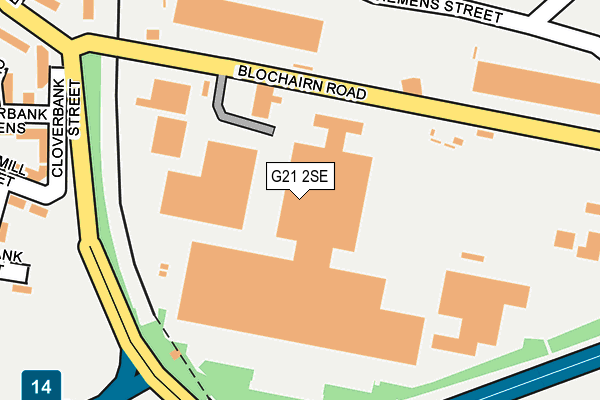 G21 2SE map - OS OpenMap – Local (Ordnance Survey) G21 2SE map - OS OpenMap – Local (Ordnance Survey)