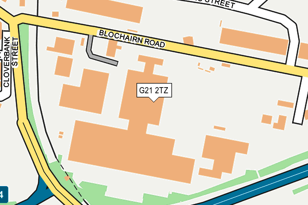 G21 2TZ map - OS OpenMap – Local (Ordnance Survey) G21 2TZ map - OS OpenMap – Local (Ordnance Survey)