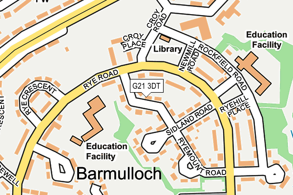 G21 3DT map - OS OpenMap – Local (Ordnance Survey) G21 3DT map - OS OpenMap – Local (Ordnance Survey)