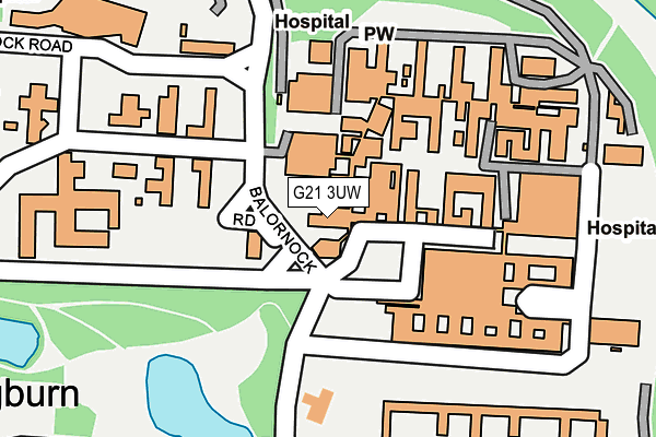 G21 3UW map - OS OpenMap – Local (Ordnance Survey) G21 3UW map - OS OpenMap – Local (Ordnance Survey)