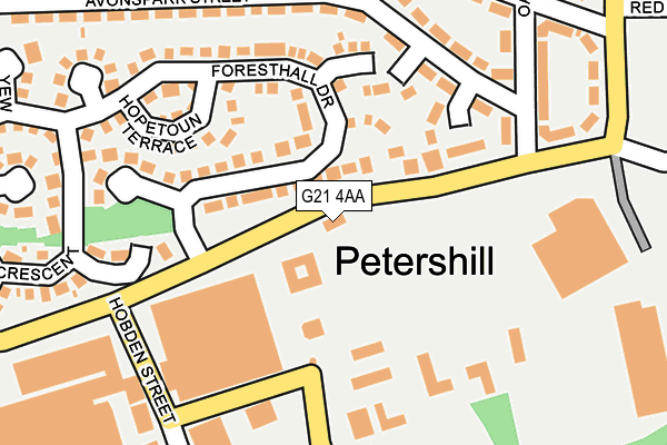 G21 4AA map - OS OpenMap – Local (Ordnance Survey) G21 4AA map - OS OpenMap – Local (Ordnance Survey)