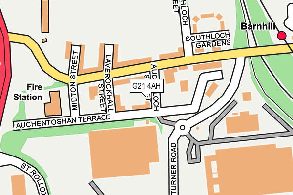 G21 4AH map - OS OpenMap – Local (Ordnance Survey) G21 4AH map - OS OpenMap – Local (Ordnance Survey)
