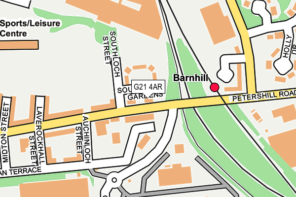 G21 4AR map - OS OpenMap – Local (Ordnance Survey) G21 4AR map - OS OpenMap – Local (Ordnance Survey)