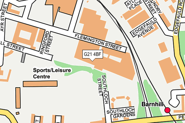 G21 4BF map - OS OpenMap – Local (Ordnance Survey) G21 4BF map - OS OpenMap – Local (Ordnance Survey)