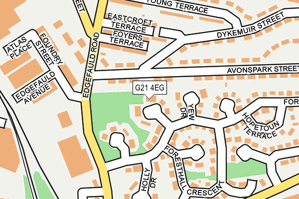 G21 4EG map - OS OpenMap – Local (Ordnance Survey) G21 4EG map - OS OpenMap – Local (Ordnance Survey)