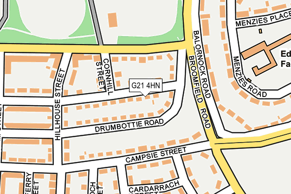 G21 4HN map - OS OpenMap – Local (Ordnance Survey) G21 4HN map - OS OpenMap – Local (Ordnance Survey)
