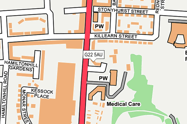G22 5AU map - OS OpenMap – Local (Ordnance Survey) G22 5AU map - OS OpenMap – Local (Ordnance Survey)