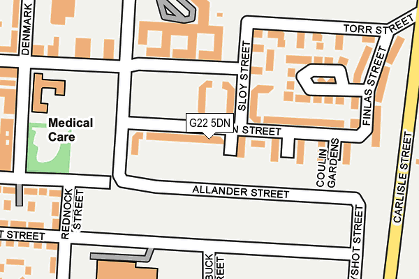 G22 5DN map - OS OpenMap – Local (Ordnance Survey) G22 5DN map - OS OpenMap – Local (Ordnance Survey)
