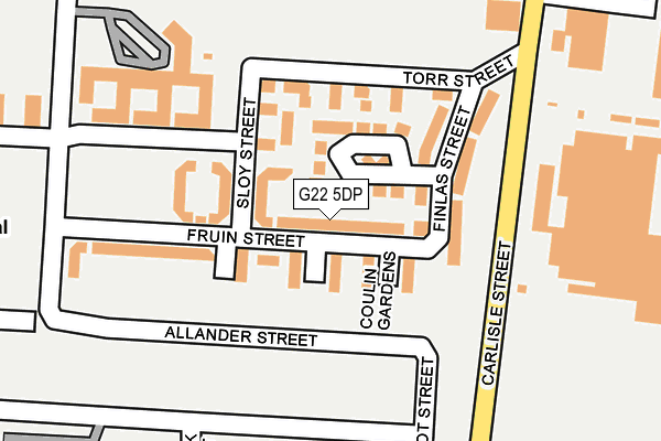 G22 5DP map - OS OpenMap – Local (Ordnance Survey) G22 5DP map - OS OpenMap – Local (Ordnance Survey)