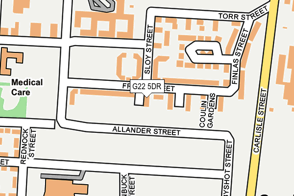 G22 5DR map - OS OpenMap – Local (Ordnance Survey) G22 5DR map - OS OpenMap – Local (Ordnance Survey)
