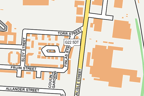 G22 5DT map - OS OpenMap – Local (Ordnance Survey) G22 5DT map - OS OpenMap – Local (Ordnance Survey)