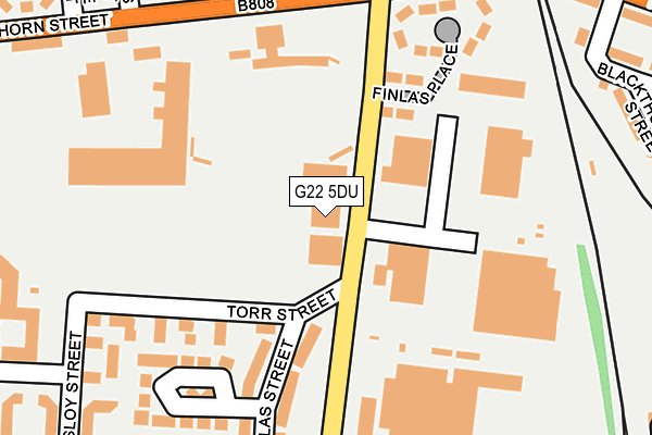 G22 5DU map - OS OpenMap – Local (Ordnance Survey) G22 5DU map - OS OpenMap – Local (Ordnance Survey)