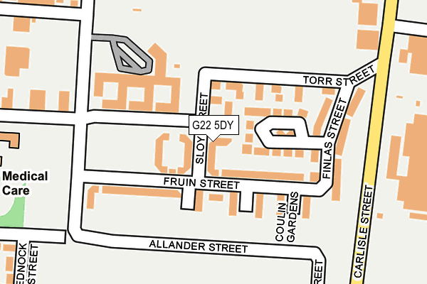 G22 5DY map - OS OpenMap – Local (Ordnance Survey) G22 5DY map - OS OpenMap – Local (Ordnance Survey)
