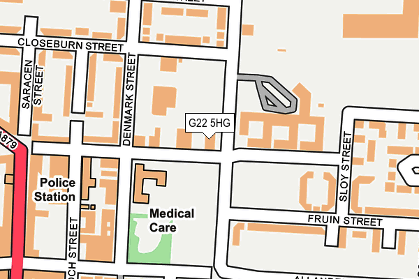G22 5HG map - OS OpenMap – Local (Ordnance Survey) G22 5HG map - OS OpenMap – Local (Ordnance Survey)