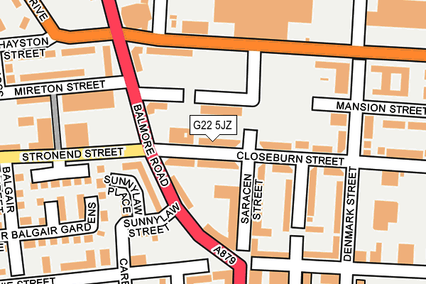 G22 5JZ map - OS OpenMap – Local (Ordnance Survey) G22 5JZ map - OS OpenMap – Local (Ordnance Survey)