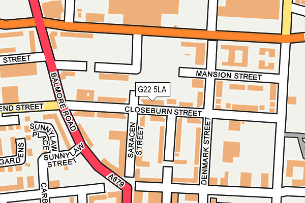 G22 5LA map - OS OpenMap – Local (Ordnance Survey) G22 5LA map - OS OpenMap – Local (Ordnance Survey)