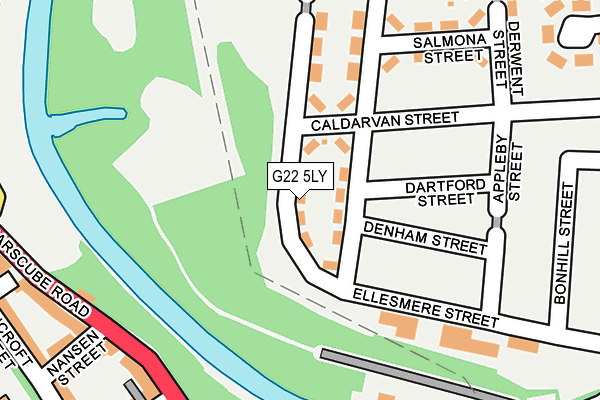 G22 5LY map - OS OpenMap – Local (Ordnance Survey) G22 5LY map - OS OpenMap – Local (Ordnance Survey)