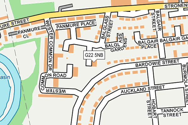 G22 5NB map - OS OpenMap – Local (Ordnance Survey) G22 5NB map - OS OpenMap – Local (Ordnance Survey)