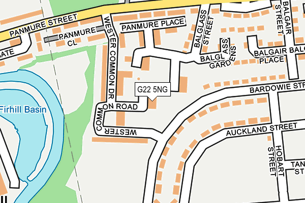 G22 5NG map - OS OpenMap – Local (Ordnance Survey) G22 5NG map - OS OpenMap – Local (Ordnance Survey)