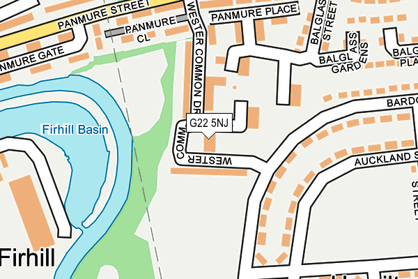 G22 5NJ map - OS OpenMap – Local (Ordnance Survey) G22 5NJ map - OS OpenMap – Local (Ordnance Survey)