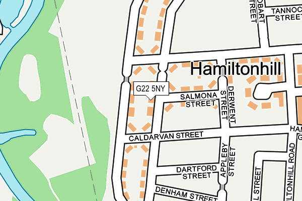 G22 5NY map - OS OpenMap – Local (Ordnance Survey) G22 5NY map - OS OpenMap – Local (Ordnance Survey)