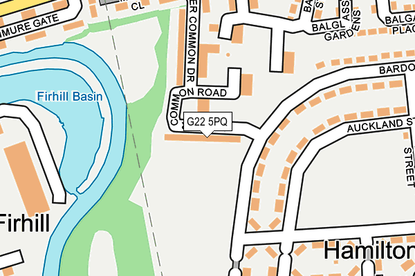 G22 5PQ map - OS OpenMap – Local (Ordnance Survey) G22 5PQ map - OS OpenMap – Local (Ordnance Survey)
