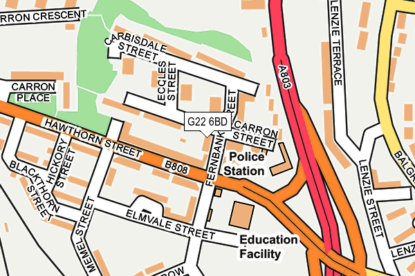 G22 6BD map - OS OpenMap – Local (Ordnance Survey) G22 6BD map - OS OpenMap – Local (Ordnance Survey)