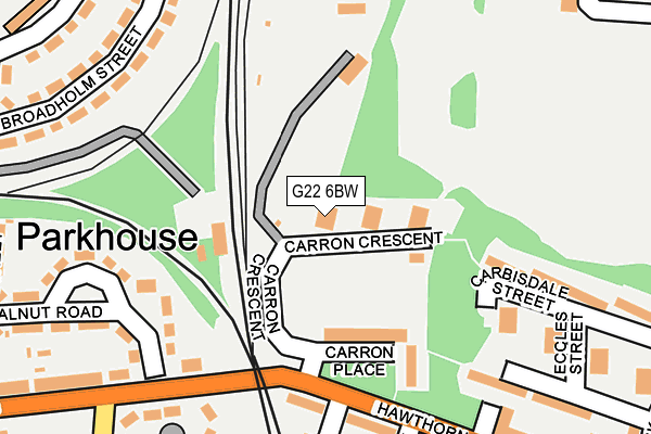 G22 6BW map - OS OpenMap – Local (Ordnance Survey) G22 6BW map - OS OpenMap – Local (Ordnance Survey)