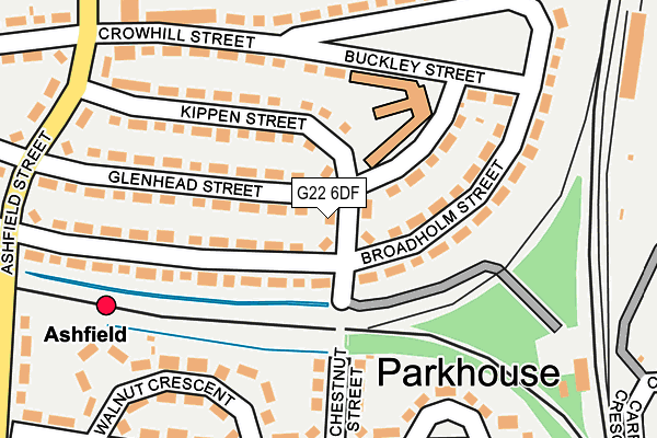 G22 6DF map - OS OpenMap – Local (Ordnance Survey) G22 6DF map - OS OpenMap – Local (Ordnance Survey)