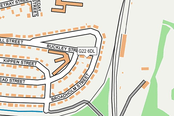 G22 6DL map - OS OpenMap – Local (Ordnance Survey) G22 6DL map - OS OpenMap – Local (Ordnance Survey)