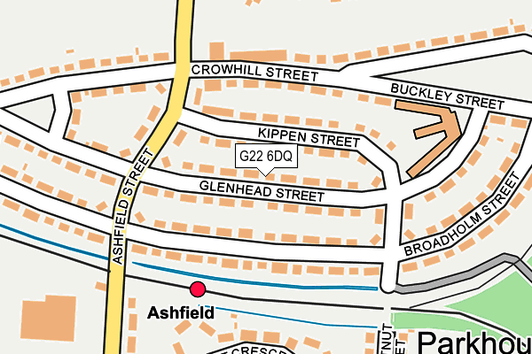 G22 6DQ map - OS OpenMap – Local (Ordnance Survey) G22 6DQ map - OS OpenMap – Local (Ordnance Survey)