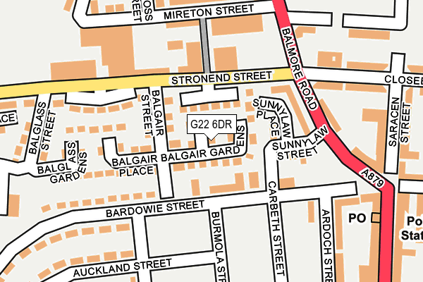 G22 6DR map - OS OpenMap – Local (Ordnance Survey) G22 6DR map - OS OpenMap – Local (Ordnance Survey)