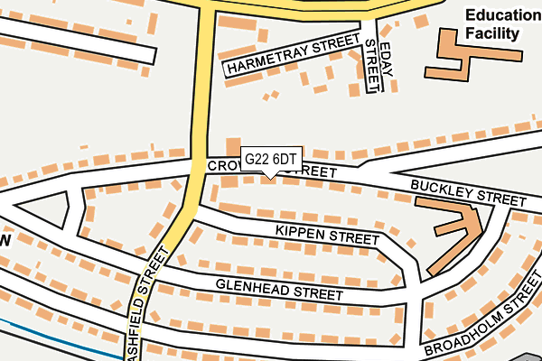 G22 6DT map - OS OpenMap – Local (Ordnance Survey) G22 6DT map - OS OpenMap – Local (Ordnance Survey)