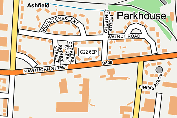 G22 6EP map - OS OpenMap – Local (Ordnance Survey) G22 6EP map - OS OpenMap – Local (Ordnance Survey)
